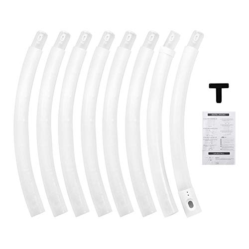 Luces LED Retráctiles Hula Hoop 7 Colores Flash Fitness Hula Hoop Portátil para Niños Adultos