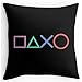 Produktbild Cotton linen square decorative throw pillowcase Playstation Buttons 18x18(inches) Mary R.Store Set of 1