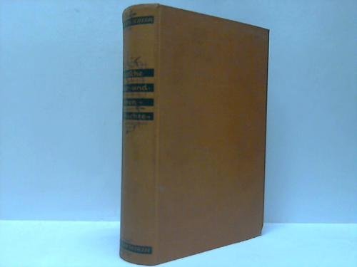 Deutsche Kultur- und Sittengeschichte bis zur Gegenwart