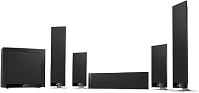 Kef T205 Sistema Home Theater 5.1, Nero al miglior prezzo su Polaris Audio Hi Fi
