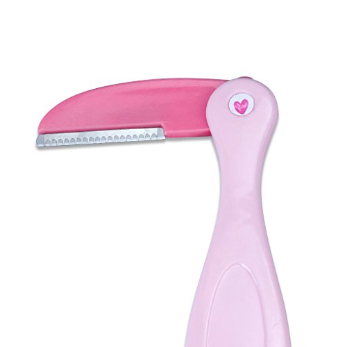 1 Set 4 in 1 Augenbraue Schere + Augenbraue-Messer + Augenbraue-Schablonen Korrektur Tool + Augenbrauenstift - 3
