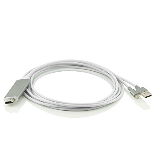 8-Pin HDTV AirPlay Adapter-Kabel für iPhone 5, 5S, 5C, SE, 6, 6 Plus, 6S, 6S Plus, 7, 7 Plus