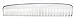 Profi Metallic-Line Hairdressing Pocket Comb 402 Metal 125 mm by Comair