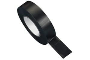 Gocableties Black Electrical Tape, 19mm x 20m, Strong Self-Adhesive PVC Insulation Tape for Insulating, Repairing and Protecting Electrical Wires, 1 Roll