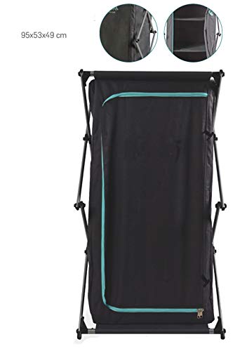 LIFEDECO ÉTAGÈRE Armoire Rangement Camping Pliant Pliable TÉLESCOPIQUE