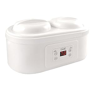Deo Double Digital Fast Heat Professional Wax Electric Heater Warmer Pot Kit - Waxing Leg Body for Beauty Therapist… - Image 2
