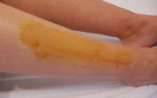 1200g Süß Wax Brazilian Wax zur Enthaarung mit Vlies 100% Natürlich. Warmwachs aus Zucker, Honig und Zitrone. Bikini Wax Sugaring Zuckerpaste + 100 Vliesstreifen - 6