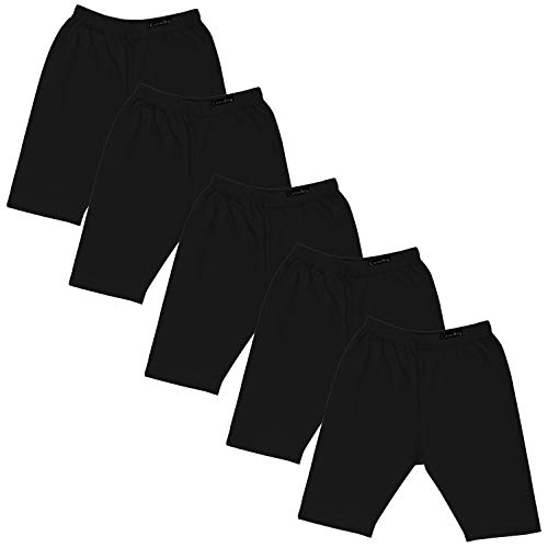 GOODTRY Girls Cotton Cycling Shorts Pack of 5 Black RS.398 (68.00% Off) - Amazon GOODTRY Girls Cotton Cycling Shorts Pack of 5 Black RS.398 (68.00% Off) - Amazon