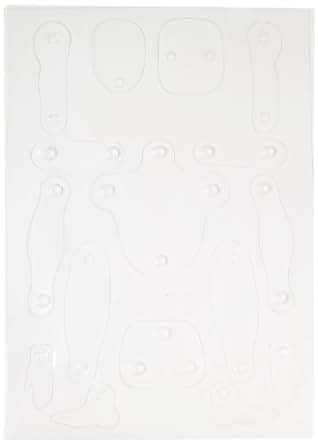 ROYLCO bewegliche Menschen Schablone – 13 1/5,1 cm, transparent: Amazon