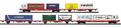 Preisvergleich Produktbild Trix Wagen-Set Cargosprinter Fiege Spur HO Art.Nr.22725