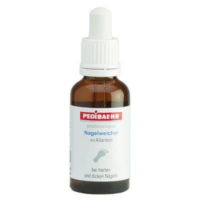 Nagelweicher bei harten dicken, eingewachsene Fußnägel, Nagelpflege, PediBaehr, 30ml
