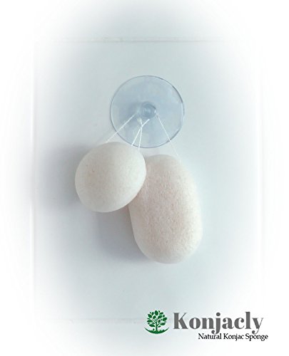 Natural Konjac sponges, set of 3 for face . Suitable for all skin types: Normal, dry, oily, sensitive and baby safe. Made from vegetable root fibre, Eco-friendly and chemical free. Extra soft gentle exfoliate & deep cleaning. Help to remove dead skin cells, dirt & impurities. Help prevent bacteria, acne breakout & blackheads, eliminate toxins, stimulate blood flow, minimise pores and improve skin texture leaving silky smooth, better completion, refreshed, radiant, reveal and rejuvenate.