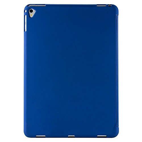 KHOMO iPad Pro 9.7 Zoll Hülle Case Dunkelblau Gehäuse mit doppelten Schutz ultra dünn und leicht, Smart Cover Schutzhülle fur das Neue Apple iPad Pro 9.7 – Italic Dark Blue - 5