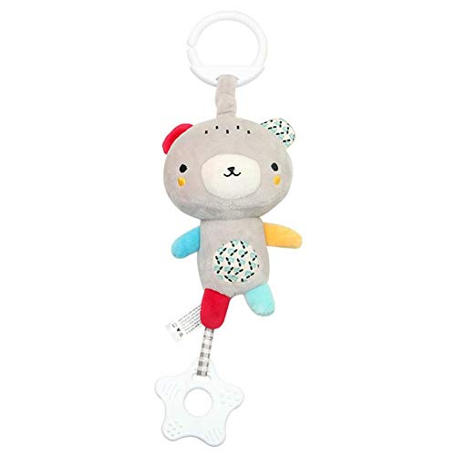 Preisvergleich Produktbild iStary Baby Hängende Verzierung Kreativer Multi-functional Toys Animal Teether Rattle Carriage Crib Pendant Leinwand Wand Dekor Baby Room Decor Ornament