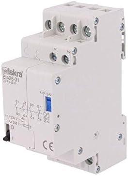 BI425-31/230VAC Relay installation bistable 3PST-NO + SPST-NC ISKRA UKRAINA