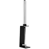 Thinp Espumador de Leche Eléctrico, Batidora de Leche de Mano, Mezclador de Bebidas con Soporte, Acero Inoxidable, Batidora de Formula, Huevo, Sopa, Salsa y Hacer Café, Capuccino, Etc.