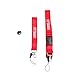 Price comparison product image Adjustable Camera Lanyard Wrist Strap, Bovake Heavy Duty Easy to Wear Comfortable Soft Wristband Bracelet Compatible for DJI OSMO Action Camera /Insta360 ONE Camera/Mobile Phone (Red)