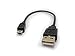 Produktbild m-one Mini USB 25 cm/08ft Short Power Ladekabel Daten Kabel Für GPS - Garmin eTrex Touch 35 -/Auto GPS Navigation System