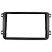 Produktbild Audioproject A117 - Doppel DIN Radioblende VW (Golf V, Caddy, Touran, Passat 3C, Polo 6R), SKODA Octavia, schwarz