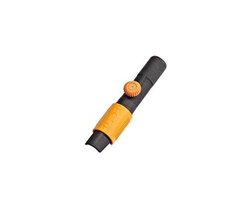 Original Fiskars Universaladapter für die Nutzung aller Gartenwerkzeugköpfe zur Kombination von einem QuikFit Stiel mit Geräteköpfen anderer Hersteller, Länge 17 cm, Kunststoff, Schwarz/Orange, QuikFit, 1000617 - 3