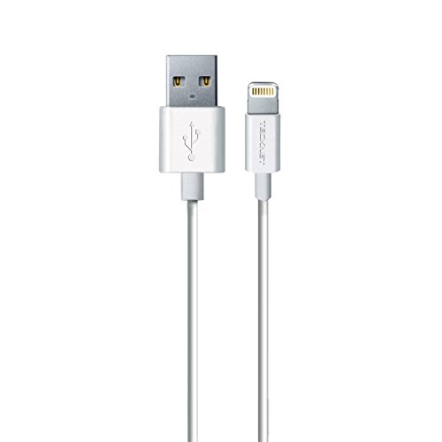 Lightning Cable [Apple MFi Certified], TeckNet 1.5M Apple Lightning to
USB Cable For Apple iPhone 6S /6S plus/6/SE/5s/5c/5,iPad,iPad Air /Air
2, iPad mini1/mini2/mini3/mini4,iPad Pro,and iPod Nano 7th generation