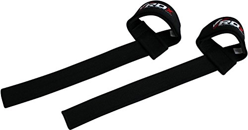 RDX Zughilfen Bodybuilding Handgelenkbandage Krafttraining Fitness Gewichtheben Klimmzughaken Straps - 3