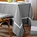 Produktbild Lovely Casa unserem Webshop Tischdecke 150 x 250 cm Baumwolle Grau 150 x 250 cm