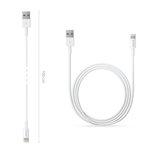 Inateck LG1002 Lightning und Apple iPhone Verbindungskabel auf USB weiß - 4