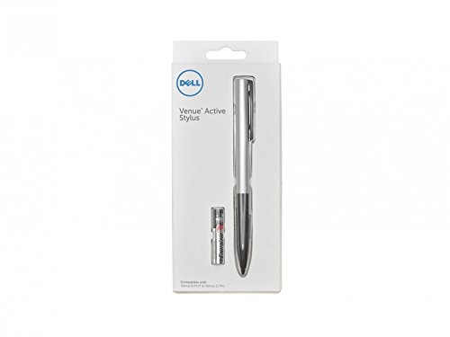 Stylus Pen / Eingabestift - silber / schwarz für Dell Venue 11 Pro (7140) Serie