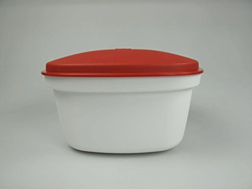 TUPPERWARE Küchenhelfer Sieb Sieb-Servierer 2,5 L rot-weiß Servier Multi-Server - 3