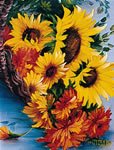 Preisvergleich Produktbild Bob Ross Floral How-to Packet "Basket of Sunflowers"