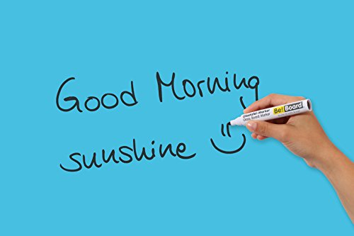 Be!Board B1103 Glas-Magnettafel blau, 45 x 45 cm – 6 Farben möglich - 2