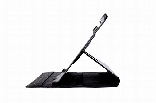 Tasche für Samsung Galaxy Tab A SM-T550 T551 T555 9.7 Zoll Schutz Hülle Flip Tablet Cover Case (Schwarz) NEU - 3