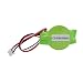 Produktbild LULUVicky 3,0 V Li-Ion CMOS/Backup-Batterie 200 mAh / 0,60 Wh für ACER Aspire 4310 / Aspire 4710 / COMPAQ Presario V3000 Wiederaufladbarer Akku (Farbe : Grün, Größe : 30.10 x 20.12 x 4.12 mm)