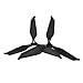 Produktbild TPulling DJI Phantom 3 Drohne Zubehör  2 Stück Dreiflügelige Geräuscharme Carbon-Lamellenklinge Carbonfaser 9455 Faltbarer Propeller (A)