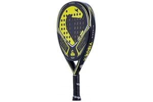 VIBORA Raquette de Padel Vibor-a Black Mamba Classic Edition Pelle Femme, Noir/Jaune, Taille Unique