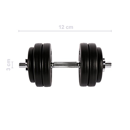 Hantelset 30 kg (2 x 15 kg) Kurzhantelset - 3