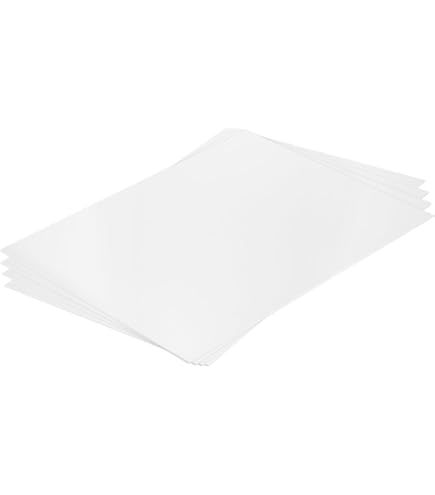Produktbild von 6x Polypropylen-Platten A4 – 1 Mm Stark, Weiß, Für Modellbau, Kunst & DIY