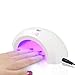 MelodySusie® 6W LED Nail Dryer - LED Nail Lamp for Curing LED Gel Nail Polish, Violetilac Mini and Portable Nail Dryer for Nail Art at Home (White)