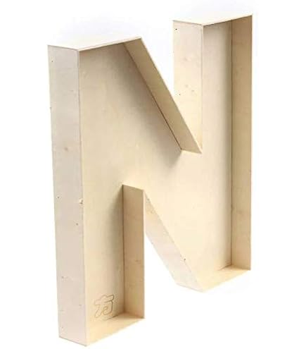 Lettera Z in legno 2 cm - Mondo Fai da Te