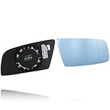 bmw e61 spiegel anklappen nachrüsten blau getönt, beheizbar ATBreuer 4428 Spiegelglas heizbar rechts