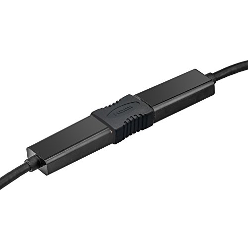 HDMI auf HDMI Koppler, VANDESAIL® Gold überzogenes HDMI Buchse Kupplung High Speed 3D Auflösung von 1080p (HDMI Female to Female, 180 Grad -5pack) - 5