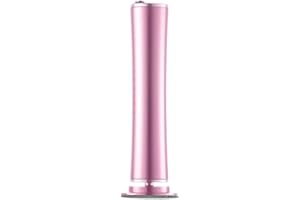 QOSIGOTE Dermaglide Hornhaut Entferner, Dermaglide Pro Hornhaut, Sanfte & Effektive Fußpflege Für Glatte Füße, inkl. 60 Glide Pads (Rosa)