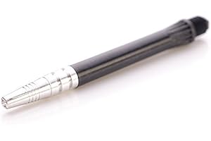 PERFECTDARTS HARROWS DARTS STEMS / SHAFTS ALAMO BLACK MEDIUM