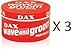 Dax Wax Red Wave & Groom , 3 (Triple) Pack