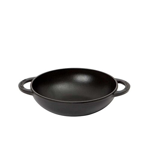 Preisvergleich Produktbild Chasseur – Mini Gusseisen Wok 18 cm ohne Deckel – Schwarz