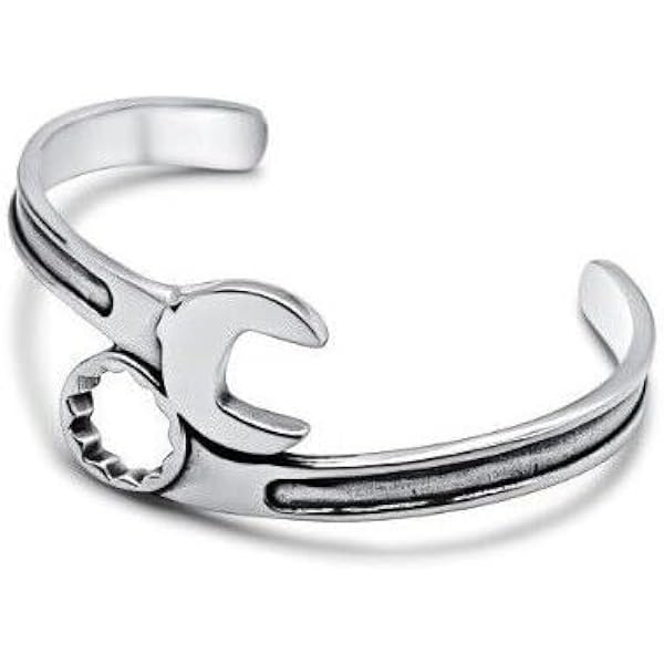 Bracelet Métal Argenté J206 – Monture Caoutchouc – État Bon Usage – Occasion
