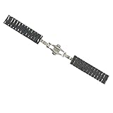 Baoblaze Luxus Keramik Armband Uhrenarmband Strap Ersatz Armband mit Edelstahl Schnalle 20mm