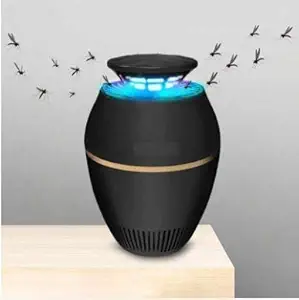 Abhsant Electronic Bug Zapper Indoor air-Dry, Mosquito Trap Fly Insect Killer UV Light Lamp with 360 Degree Escape-Proof Mesh Design for Indoor