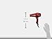 Parlux 3200 Compact Hair Dryer Raunchy Red
